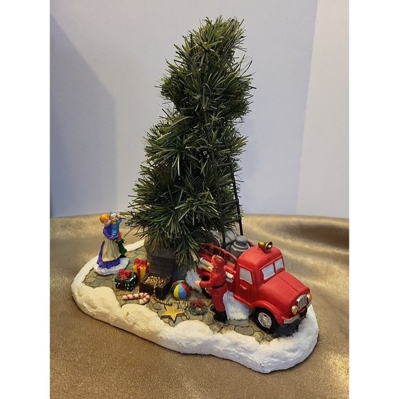 Victorian Village Collectibles 2000 Edition Light-up Fiber-Optic FLAW NO LIGHT - Picture 2 of 7